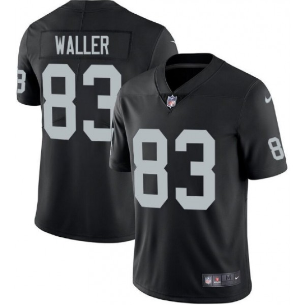 Raiders #83 Darren Waller Black Vapor Untouchable Limited Stitched Jersey