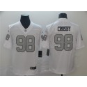 Raiders #98 Maxx Crosby White Color Rush Limited Stitched Jersey