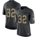 Ravens #32 Eric Weddle Black Stitched Limited 2016 Salute To Service Nike Jersey