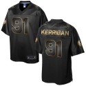 Redskins #91 Ryan Kerrigan Pro Line Black Gold Collection Stitched Game Nike Jersey