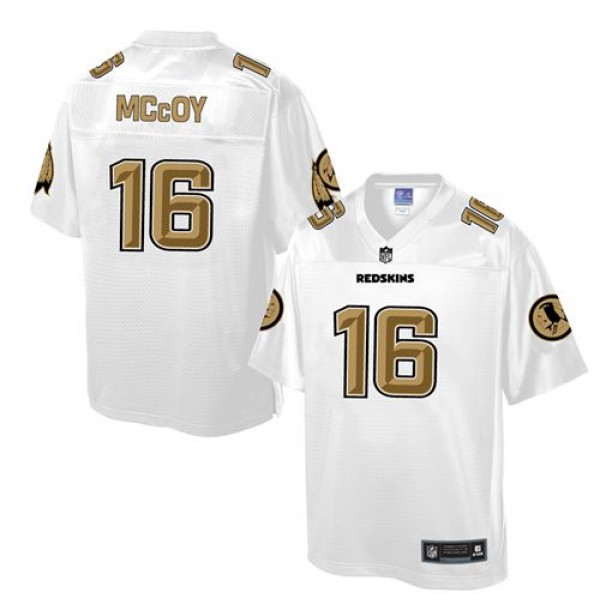 Redskins #16 Colt McCoy White Pro Line Fashion Game Nike Jersey