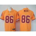 Redskins #86 Jordan Reed Yellow Limited Rush Stitched Nike Jersey