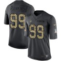 Saints #99 Sheldon Rankins Black Stitched Limited 2016 Salute To Service Nike Jersey