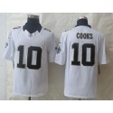Saints #10 Brandin Cooks White Stitched Limited Nike Jersey