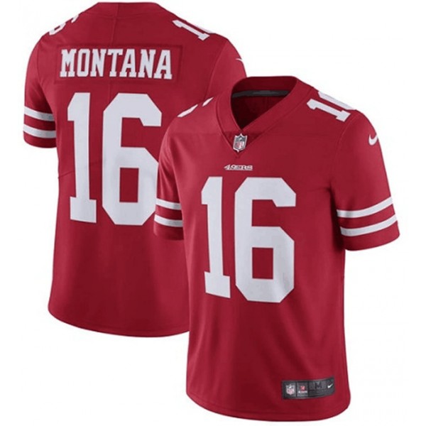 San Francisco 49ers #16 Joe Montana Limited Stitched Jersey