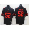 San Francisco 49ers #52 Patrick Willis Black Vapor Untouchable Limited Stitched Jersey