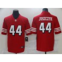 San Francisco 49ers #44 Kyle Juszczyk Red Vapor Untouchable Limited Stitched Jersey