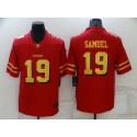 San Francisco 49ers #19 Deebo Samuel Red Gold Vapor Untouchable Limited Stitched Jersey