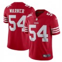 San Francisco 49ers #54 Fred Warner 2022 New Scarlet Vapor Untouchable Limited Stitched Football Jersey
