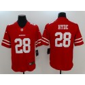 San Francisco 49ers #28 Carlos Hyde Nike Scarlet Vapor Untouchable Limited Stitched Jersey