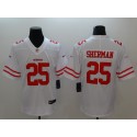 San Francisco 49ers #25 Richard Sherman White Vapor Untouchable Limited Stitched Jersey