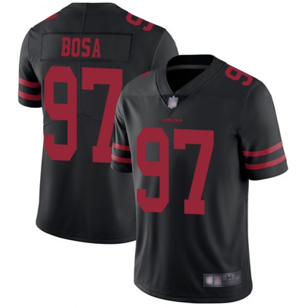 San Francisco 49ers #97 Nick Bosa Black Vapor Untouchable Limited Stitched Jersey
