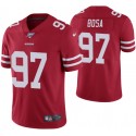 San Francisco 49ers #97 Nick Bosa Red 2019 100th Season Vapor Untouchable Limited Stitched Jersey