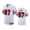 San Francisco 49ers #97 Nick Bosa White Color Rush Limited Stitched Jersey