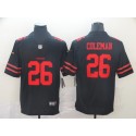 San Francisco 49ers #26 Tevin Coleman Black Vapor Untouchable Limited Stitched Jersey