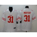 San Francisco 49ers #31 Raheem Mostert White Vapor Untouchable Limited Stitched Jersey