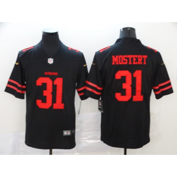 San Francisco 49ers #31 Raheem Mostert Black Vapor Untouchable Limited Stitched Jersey