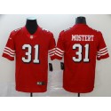San Francisco 49ers #31 Raheem Mostert New Red Vapor Untouchable Limited Stitched Jersey