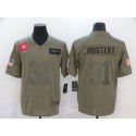 San Francisco 49ers #31 Raheem Mostert Camo Salute To Service Limited Stitched Jersey