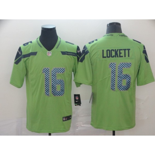 Seattle Seahawks #16 Tyler Lockett Green Vapor Untouchable Limited Stitched Jersey