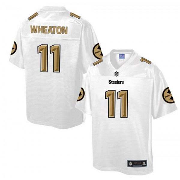 Steelers #11 Markus Wheaton White Pro Line Fashion Game Nike Jersey
