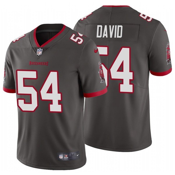 Tampa Bay Buccaneers #54 Lavonte David 2020 Grey Vapor Untouchable Limited Stitched Jersey