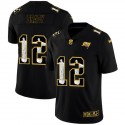 Tampa Bay Buccaneers #12 Tom Brady 2020 Black Jesus Faith Edition Limited Stitched Jersey