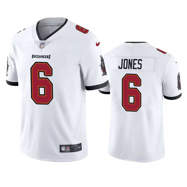 Tampa Bay Buccaneers #6 Julio Jones White Vapor Untouchable Limited Stitched Jersey