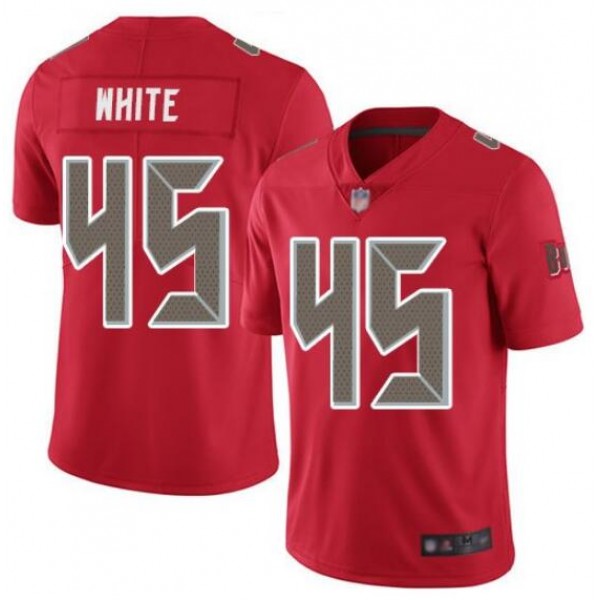 Tampa Bay Buccaneers #45 Devin White Vapor Untouchable Limited Stitched Jersey