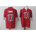 Tampa Bay Buccaneers #13 Mike Evans Red Stitched Limited Rush Nike Jersey