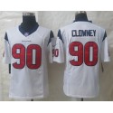 Texans #90 Jadeveon Clowney White Stitched Limited Nike Jersey