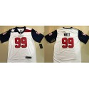 Texans #99 J.J. Watt White Limited Stitched Jersey