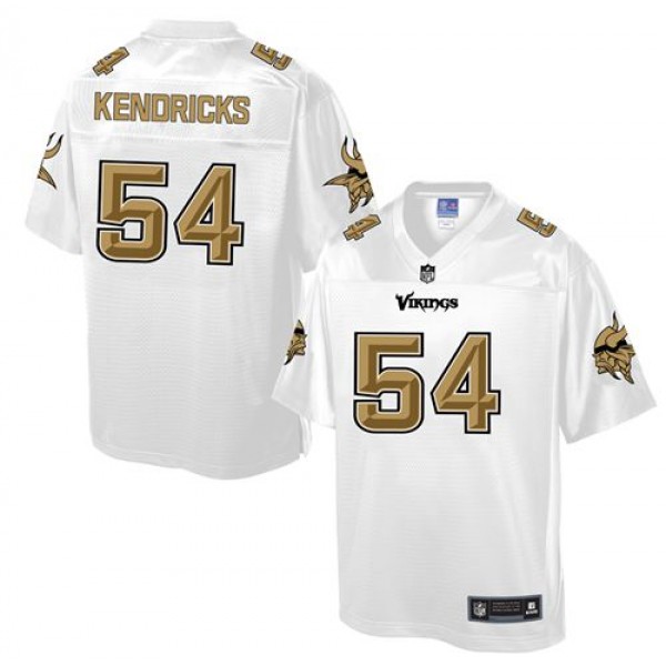 Vikings #54 Eric Kendricks White Pro Line Fashion Game Nike Jersey