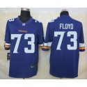 Vikings #73 Sharrif Floyd Purple Team Color Stitched Limited Nike Jersey