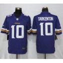 Vikings #10 Fran Tarkenton Purple Team Color Stitched Limited Nike Jersey
