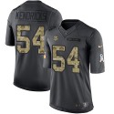 Vikings #54 Eric Kendricks Black Stitched Limited 2016 Salute To Service Nike Jersey