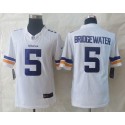 Vikings #5 Teddy Bridgewater White Stitched Limited Nike Jersey