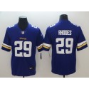 Vikings #29 Xavier Rhodes Purple Vapor Untouchable Limited Stitched Jersey