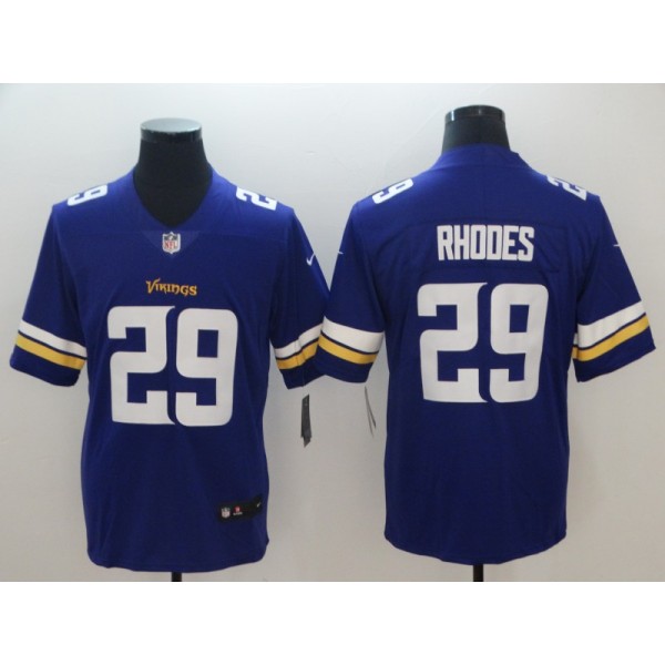 Vikings #29 Xavier Rhodes Purple Vapor Untouchable Limited Stitched Jersey