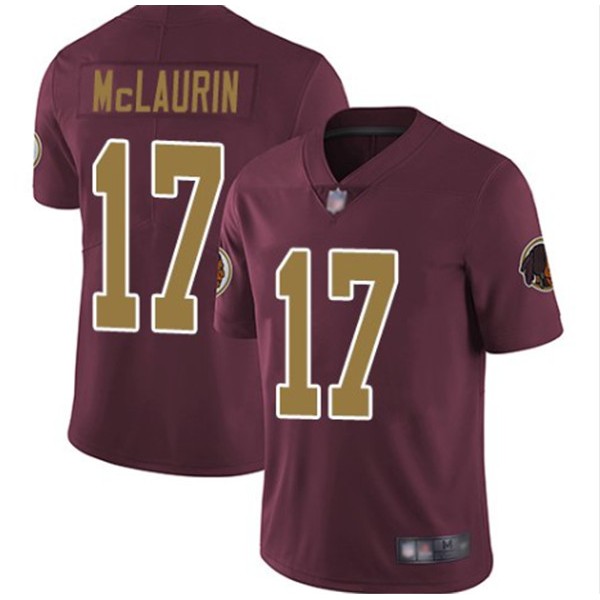 Washington Football Team #17 Terry McLaurin Red Color Rush Limited Stitched Jersey