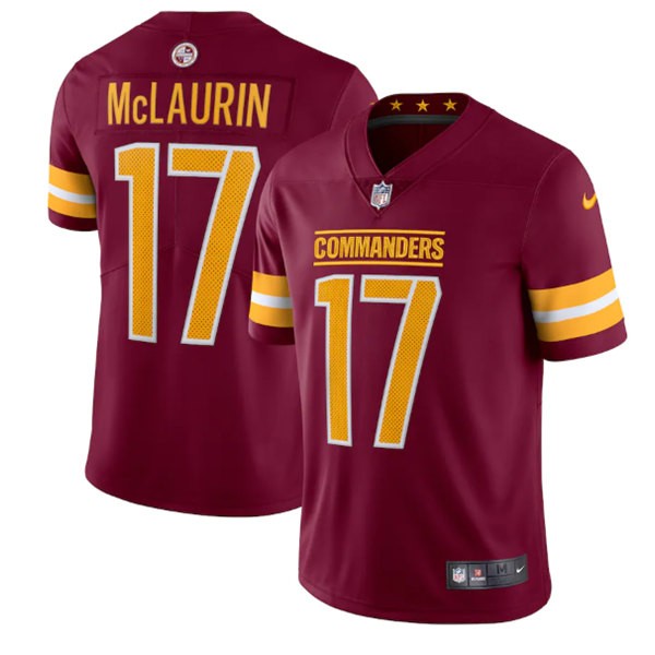 Washington Commanders #17 Terry McLaurin 2022 Burgundy Vapor Stitched Jersey