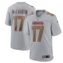 Washington Commanders #17 Terry McLaurin Gray Atmosphere Fashion Stitched Game Jersey