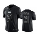 Washington Commanders #21 Sean Taylor Black Reflective Limited Stitched Football Jersey