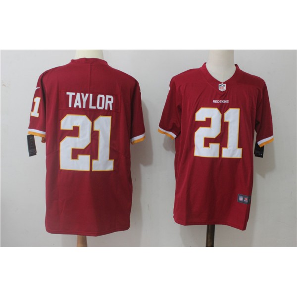 Washington Redskins #21 Sean Taylor Red Stitched Vapor Untouchable Limited Nike Jersey