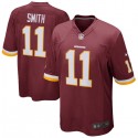 Washington Redskins #11 Alex Smith Burgundy Game Jersey