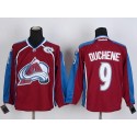 Avalanche #9 Matt Duchene Stitched Red Jersey