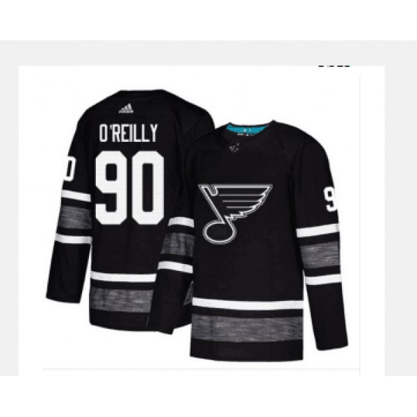 St. Louis Blues #90 Ryan O Reilly Black Stitched Jersey
