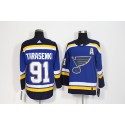 Adidas St. Louis Blues #91 Vladimir Tarasenko Navy Blue Stitched Jersey