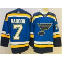 St. Louis Blues #7 Patrick Maroon Blue Winter Classic Stitched Jersey