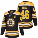 Boston Bruins #46 David Krejci Black With A Patch Stitched Adidas Jersey